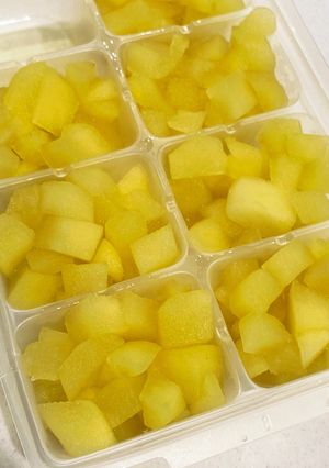 離乳食後期！りんごのメープルシロップ煮-レシピのメイン写真