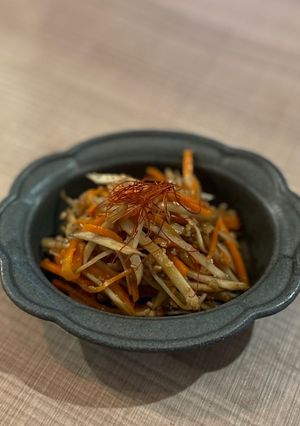 醤油麹 の ひき肉 きんぴら-レシピのメイン写真