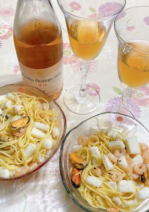 すぐできるシーフードパスタ-レシピのメイン写真