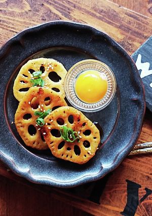 業務スーパー冷凍レンコン★甘辛照り焼き-レシピのメイン写真