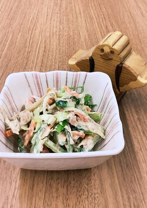 【大崎市】ツナごぼうサラダ【学校給食】-レシピのメイン写真