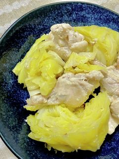 手羽元とキャベツの塩麹煮-レシピのメイン写真