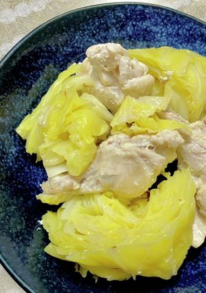 手羽元とキャベツの塩麹煮-レシピのメイン写真