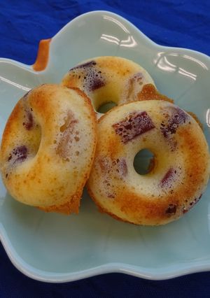 栗の渋皮煮 米粉焼きドーナツ-レシピのメイン写真