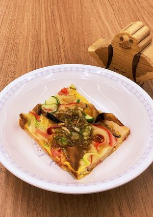 【大崎市】かに玉の甘酢あんかけ【給食】-レシピのメイン写真