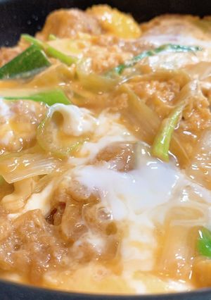 かつとじ丼-レシピのメイン写真