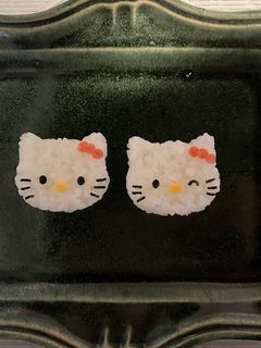 簡単 幼稚園 おにぎり キティちゃん-レシピのメイン写真