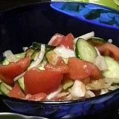 รูปของ ドレッシング作る必要なし！簡単野菜サラダ