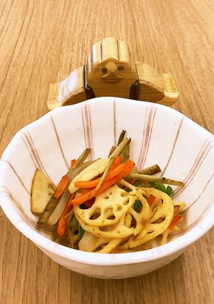 【大崎市】おしゃれきんぴら【学校給食】-レシピのメイン写真