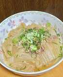 白菜と牛バラ切り落としの甘辛煮