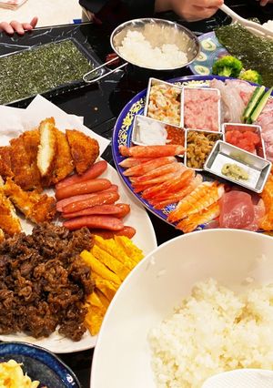 手巻きパーティー-レシピのメイン写真
