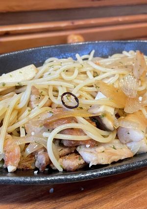 ニンニクましましペペロンチーノ-レシピのメイン写真