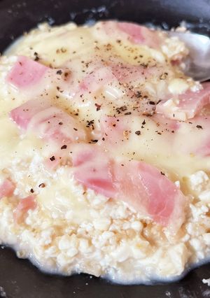 簡単！お豆腐とオートミールのグラタン風★-レシピのメイン写真