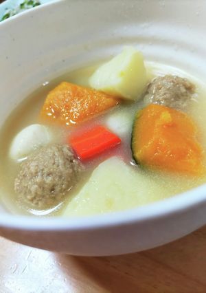 寒い日には、根菜のミルクスープ♡-レシピのメイン写真