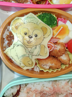 ダッフィー弁当~♪-レシピのメイン写真
