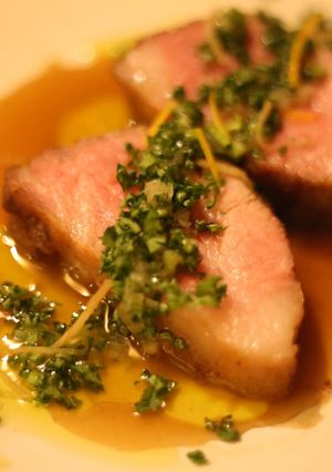 豚の生姜焼き(豚のロティと生姜ソース)-レシピのメイン写真