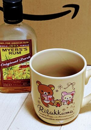 マグカップでホットラムティー-レシピのメイン写真