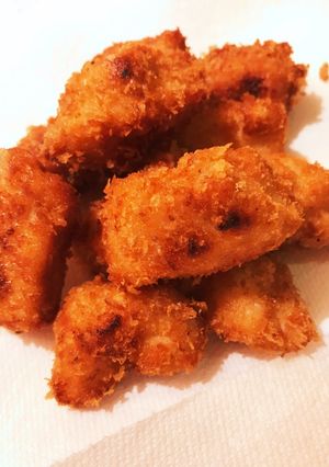 ★米粉と水とパン粉だけで一口チキンカツ★-レシピのメイン写真