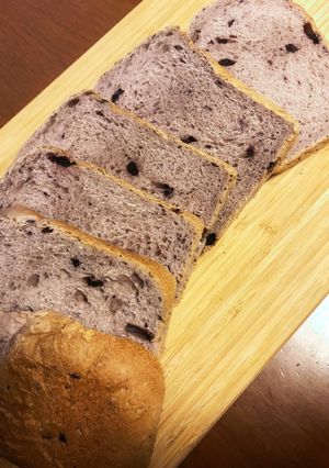 ブルーベリー食パン　HB使用-レシピのメイン写真