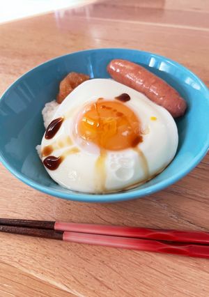 レンジで目玉焼き-レシピのメイン写真