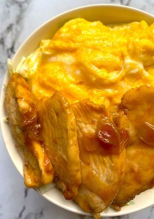 鶏ささ身わさび醤油丼-レシピのメイン写真