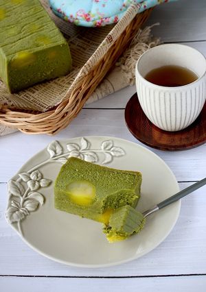 バレンタインに♡濃厚栗と抹茶のテリーヌ-レシピのメイン写真