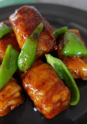 高野豆腐の角煮風-レシピのメイン写真