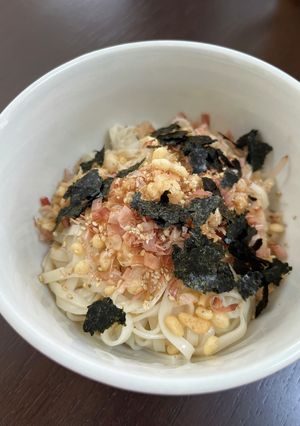 和風混ぜうどん-レシピのメイン写真