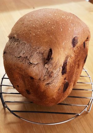 ホームベーカリーでチョコ食パン♡-レシピのメイン写真