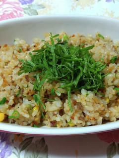 大葉のせ☆納豆チャーハン-レシピのメイン写真