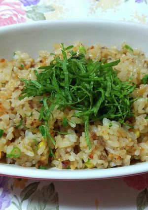 大葉のせ☆納豆チャーハン-レシピのメイン写真