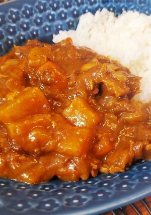 夫も絶賛圧力鍋でとろとろ絶品牛スジカレー-レシピのメイン写真