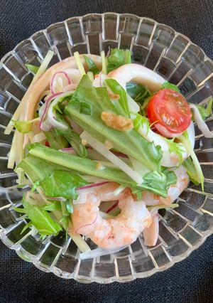 サッパリ海鮮うまっサラダ-レシピのメイン写真