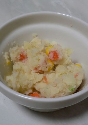 マヨなしでもポテサラ-レシピのメイン写真