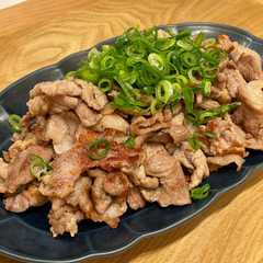 รูปของ 味付け一つ！ねぎ塩豚焼き