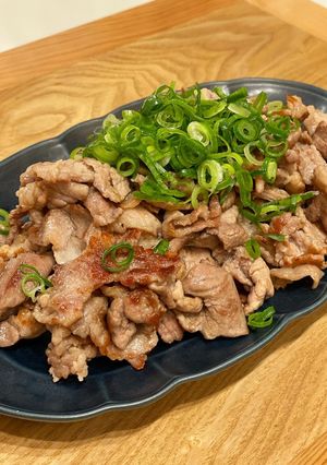 味付け一つ！ねぎ塩豚焼き-レシピのメイン写真