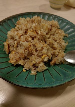 たくあんと揚げ玉のチャーハン-レシピのメイン写真