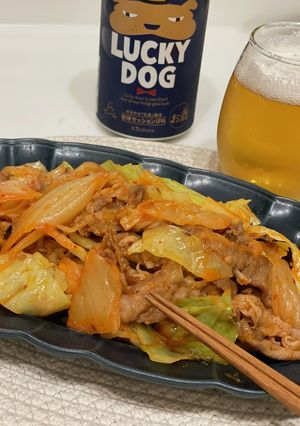 豚キムチ炒め-レシピのメイン写真