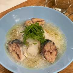 รูปของ 材料２つ！サバ缶のみぞれ煮
