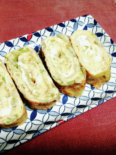 ちょっと贅沢♡長ネギの卵焼き-レシピのメイン写真
