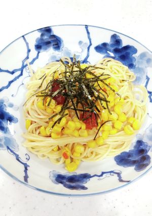 余った筋子で簡単に☆贅沢な筋子パスタ♪-レシピのメイン写真
