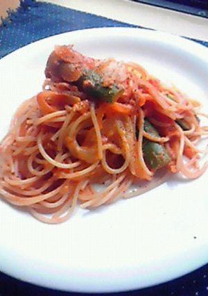 簡単♡ とろ～りトマトチーズパスタ-レシピのメイン写真