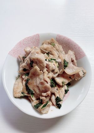 豚の大葉炒め-レシピのメイン写真