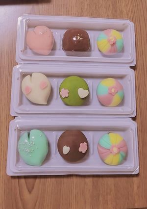 和菓子でバレンタイン♡-レシピのメイン写真