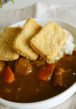 高野豆腐のカツカレー-レシピのメイン写真