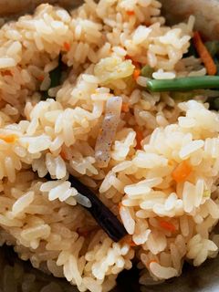 炊き込みご飯の素でふんわりもっちりおこわ-レシピのメイン写真