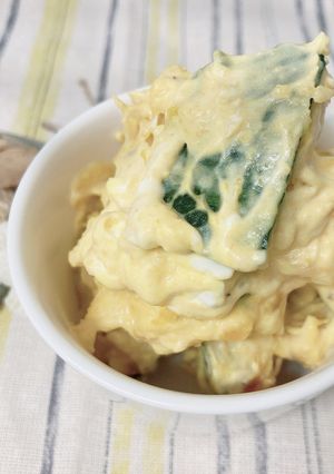 かぼちゃのクリームチーズサラダ-レシピのメイン写真