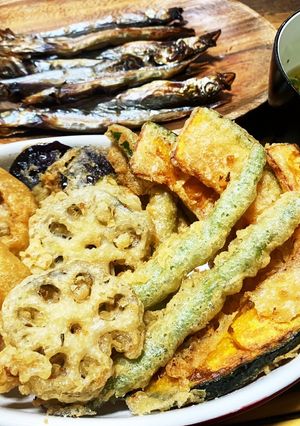 サックサクでめちゃウマ！！野菜の天ぷら-レシピのメイン写真
