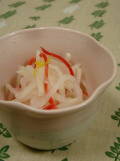 やさしいお酢で☆ゆず風味のなます-レシピのメイン写真
