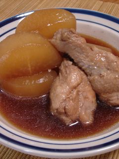 しみしみー 大根と手羽元のこっくり甘辛煮-レシピのメイン写真